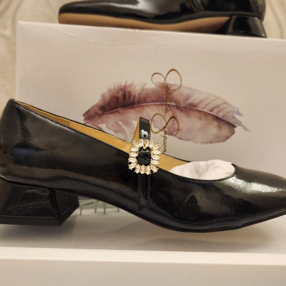 Jessica Simpson Black Treen Mary Jane Pumps. NIB. Size 7.5 - Picture 1 of 12